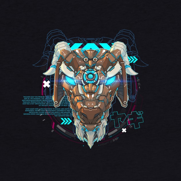 Mecha ram sheep by Dnz